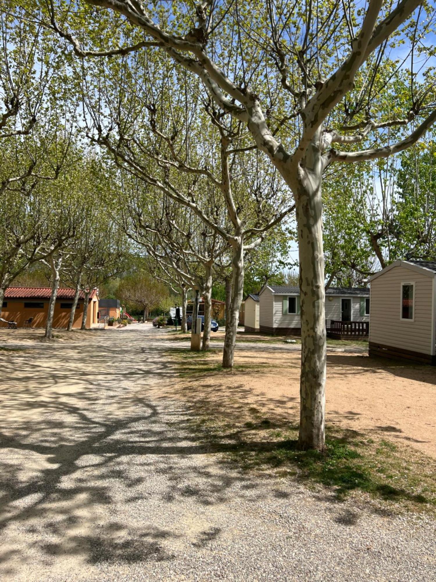 Camping Bungalow El Llac De Banyoles Porqueres Exterior foto